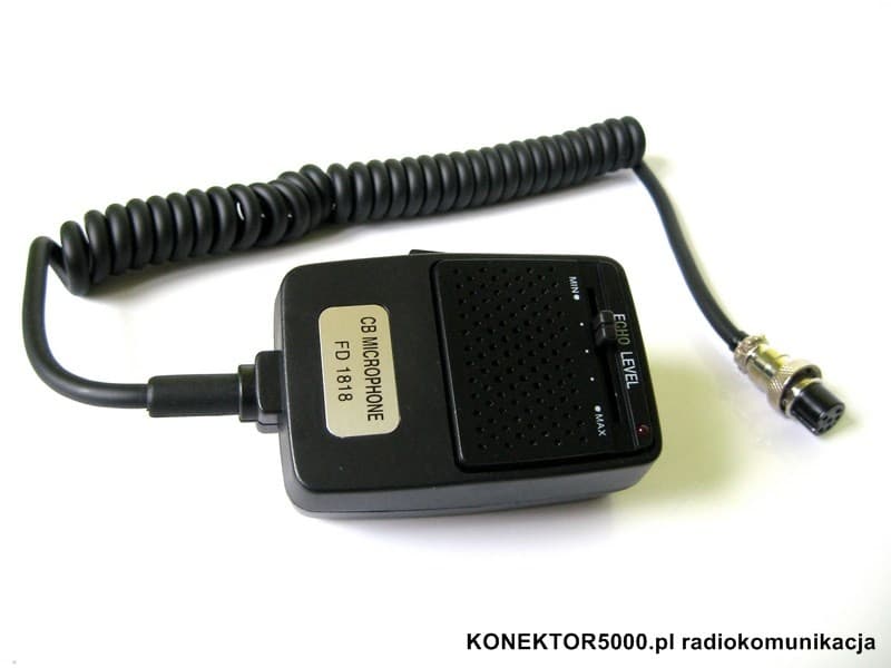 Farun FD1818 V3 echo, wzmocnienie, wtyk 6-PIN President / M Tech / Stabo - mikrofon do CB radia