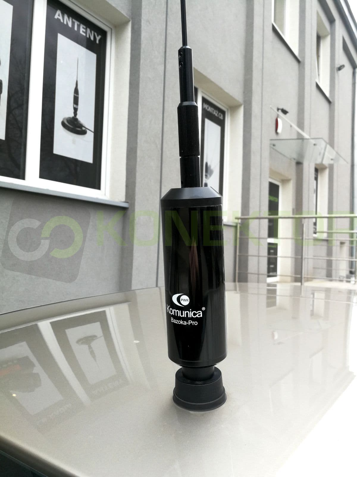 KOMUNICA BAZOKA PRO Antena szerokopasmowa KF 7-54MHz długość 122cm złącze PL BEZ STROJENIA BAZOOKA