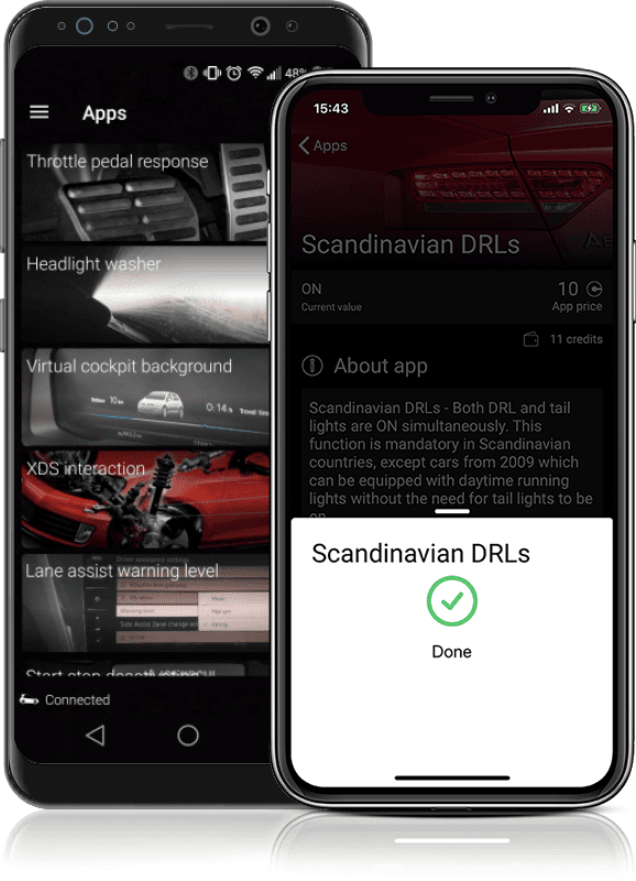 OBD Eleven NextGen PRO PACK (24 miesiące subskrypcji) + 100 kredytów iOS / Android najlepszy interfejs diagnostyczny OBD-2 do VAG: VOLKSWAGEN AUDI SKODA SEAT - mobilny VCDS